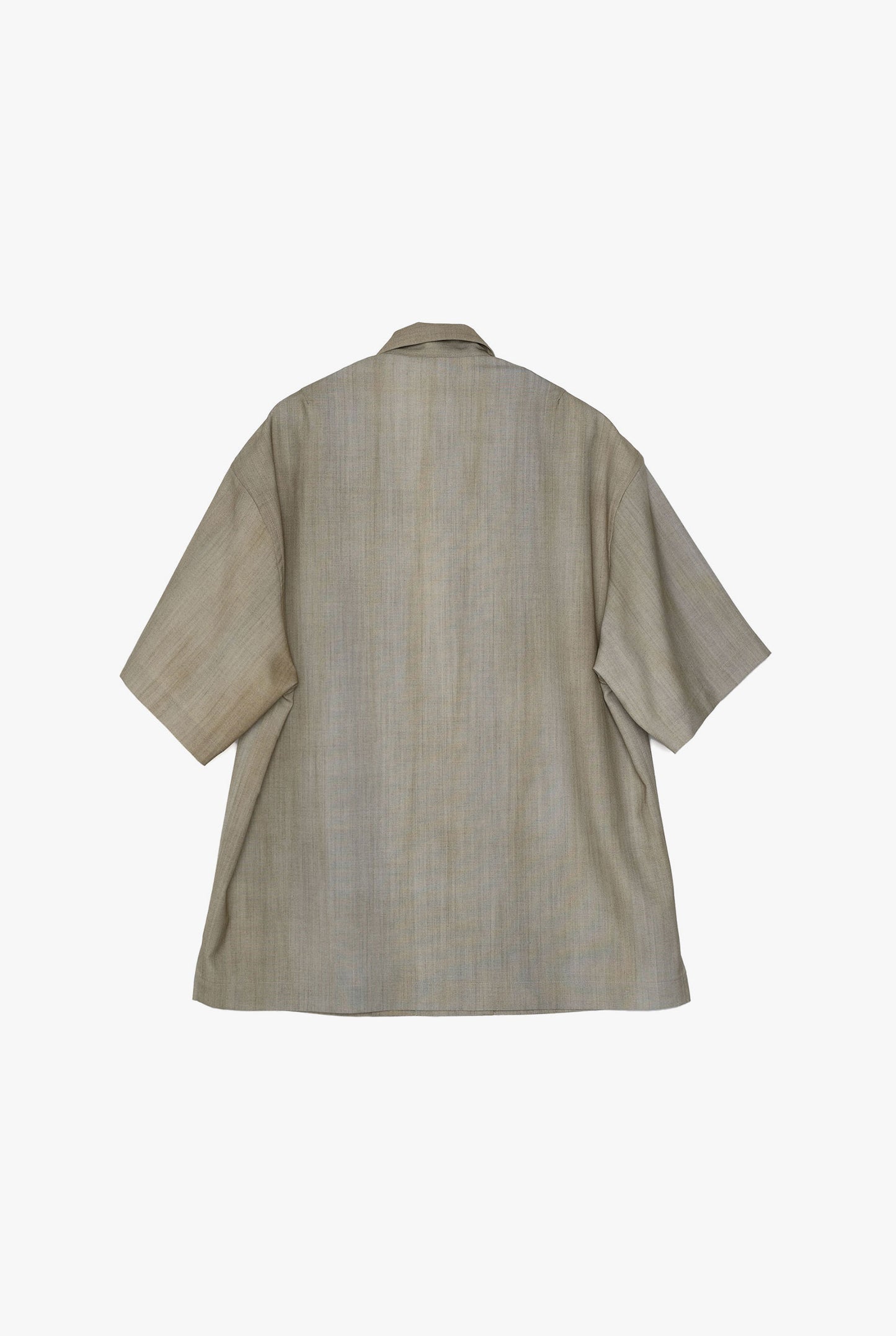GRADATION WOOL S/S SHIRT