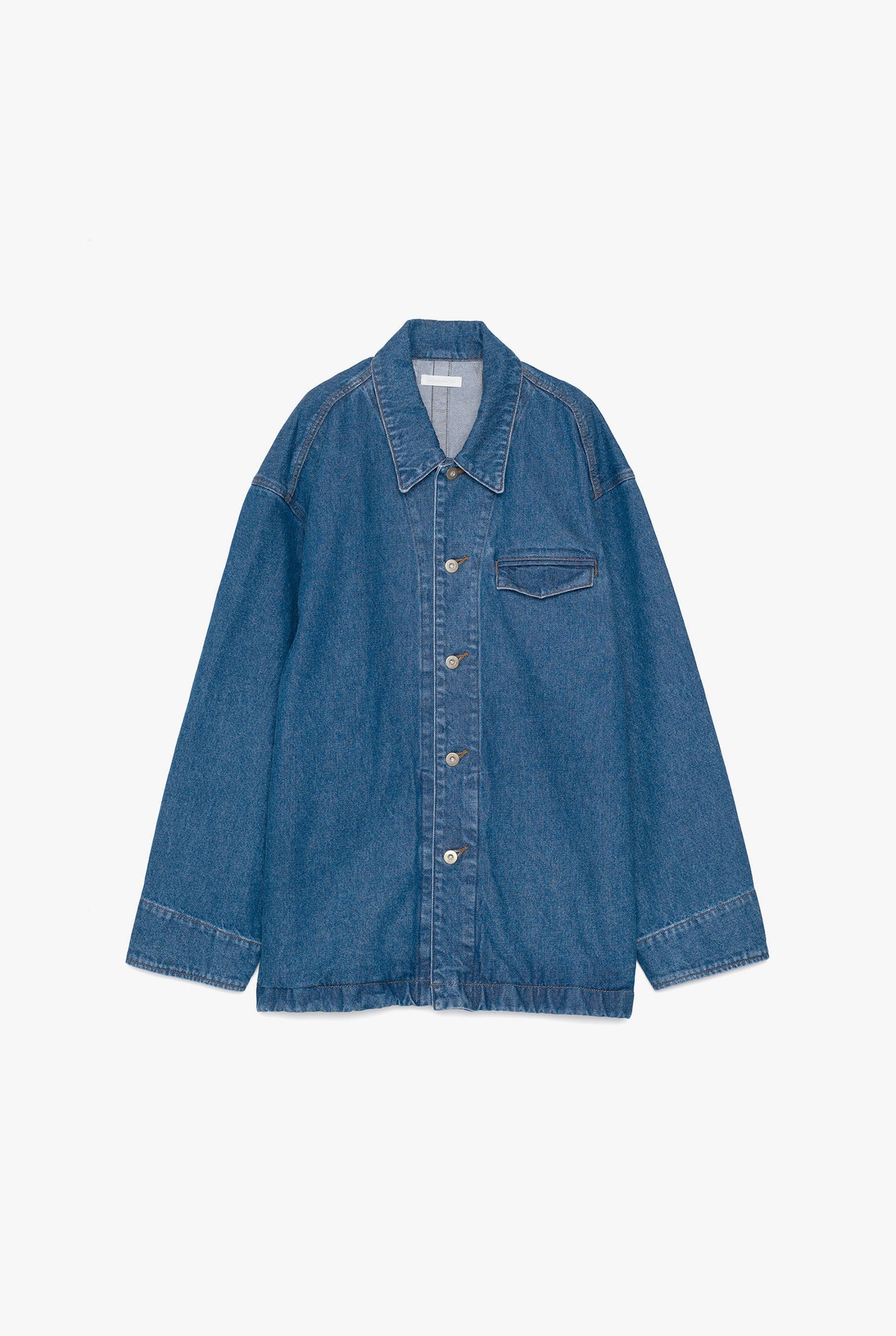 DENIM COVERALL JACKET