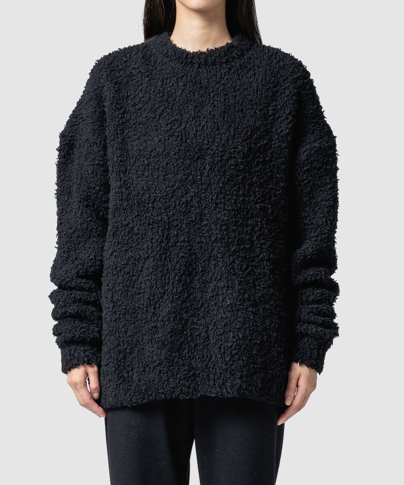FUR WOOL SWEATER