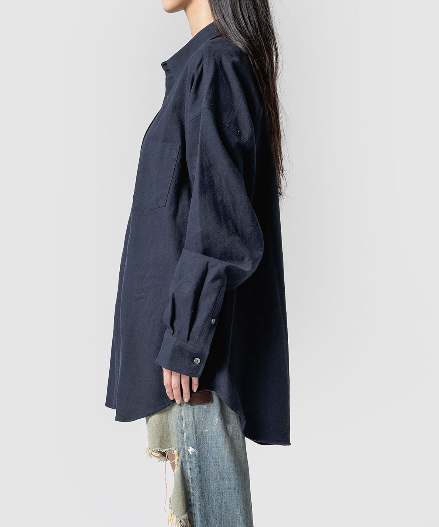 SILK NEP L/S SHIRT
