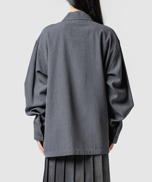 CLEAR WOOL TWILL JKT
