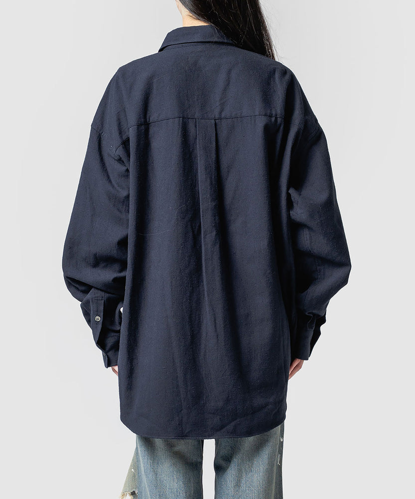 SILK NEP L/S SHT