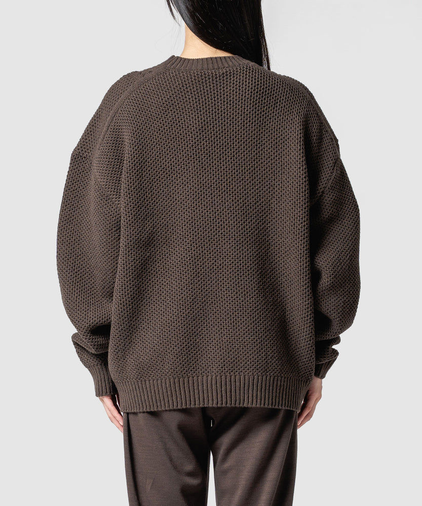 CABLE WOOL KNIT SWEATER