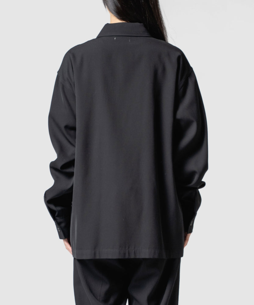 CLEAR WOOL TWILL JKT