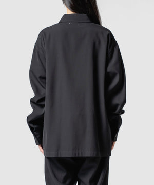 CLEAR WOOL TWILL JKT