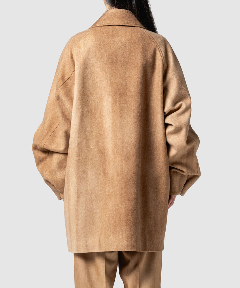 GRADATION WOOL MELTON JKT