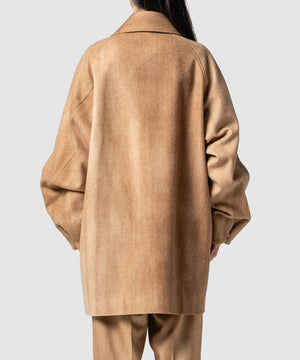 GRADATION WOOL MELTON JKT