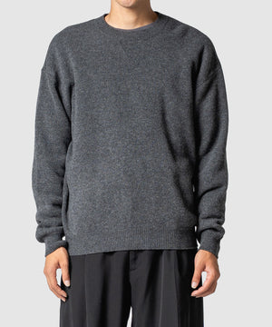 WOOL TERRY SWEATER
