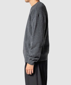 WOOL TERRY SWEATER