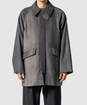GRADATION WOOL MELTON JKT