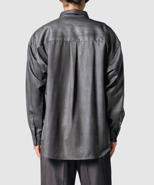 GRADATION WOOL L/S SHT