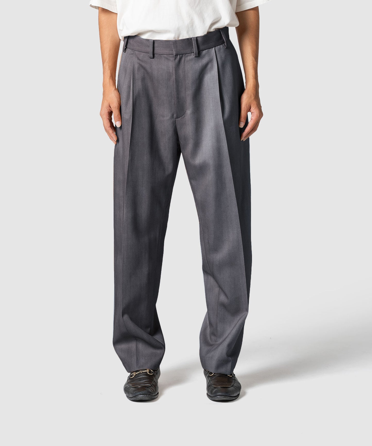 GRADATION WOOL PANTS
