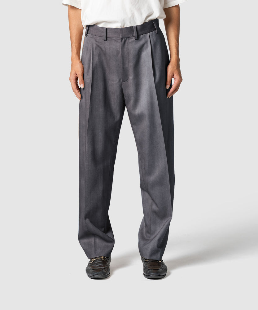 GRADATION WOOL PANTS