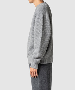 CABLE WOOL KNIT SWEATER