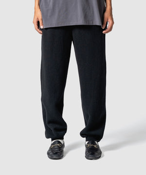 WOOL TERRY KNIT PANTS
