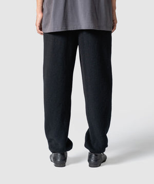 WOOL TERRY KNIT PANTS