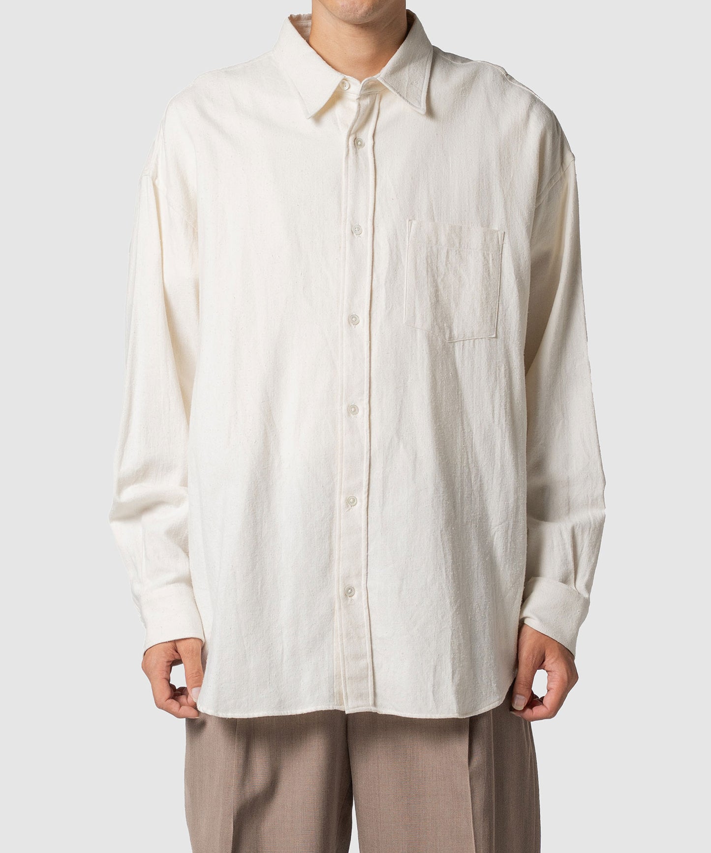 SILK NEP L/S SHIRT