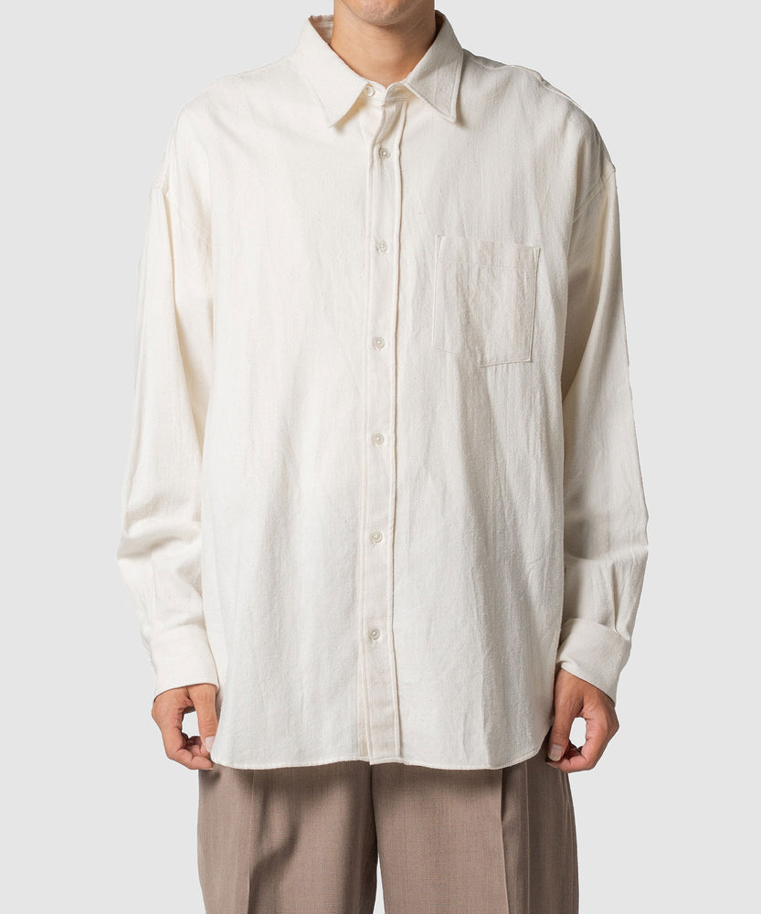 SILK NEP L/S SHT