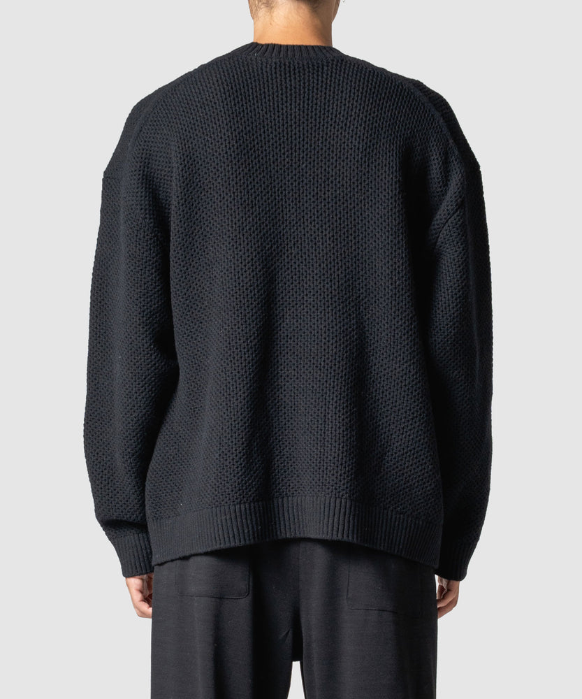 CABLE WOOL KNIT SWEATER