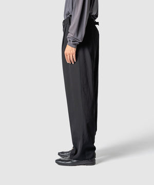 CLEAR WOOL TWILL PANTS