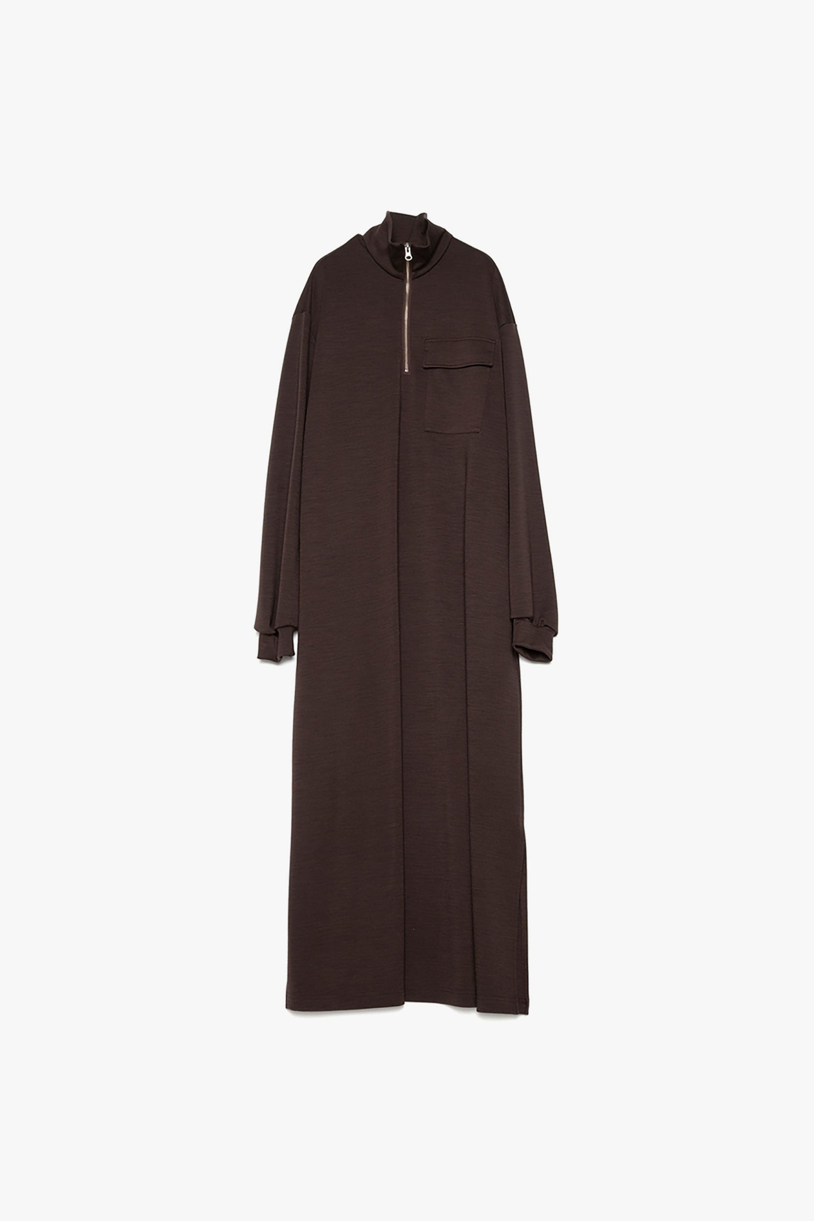 SPONGE WOOL DRESS