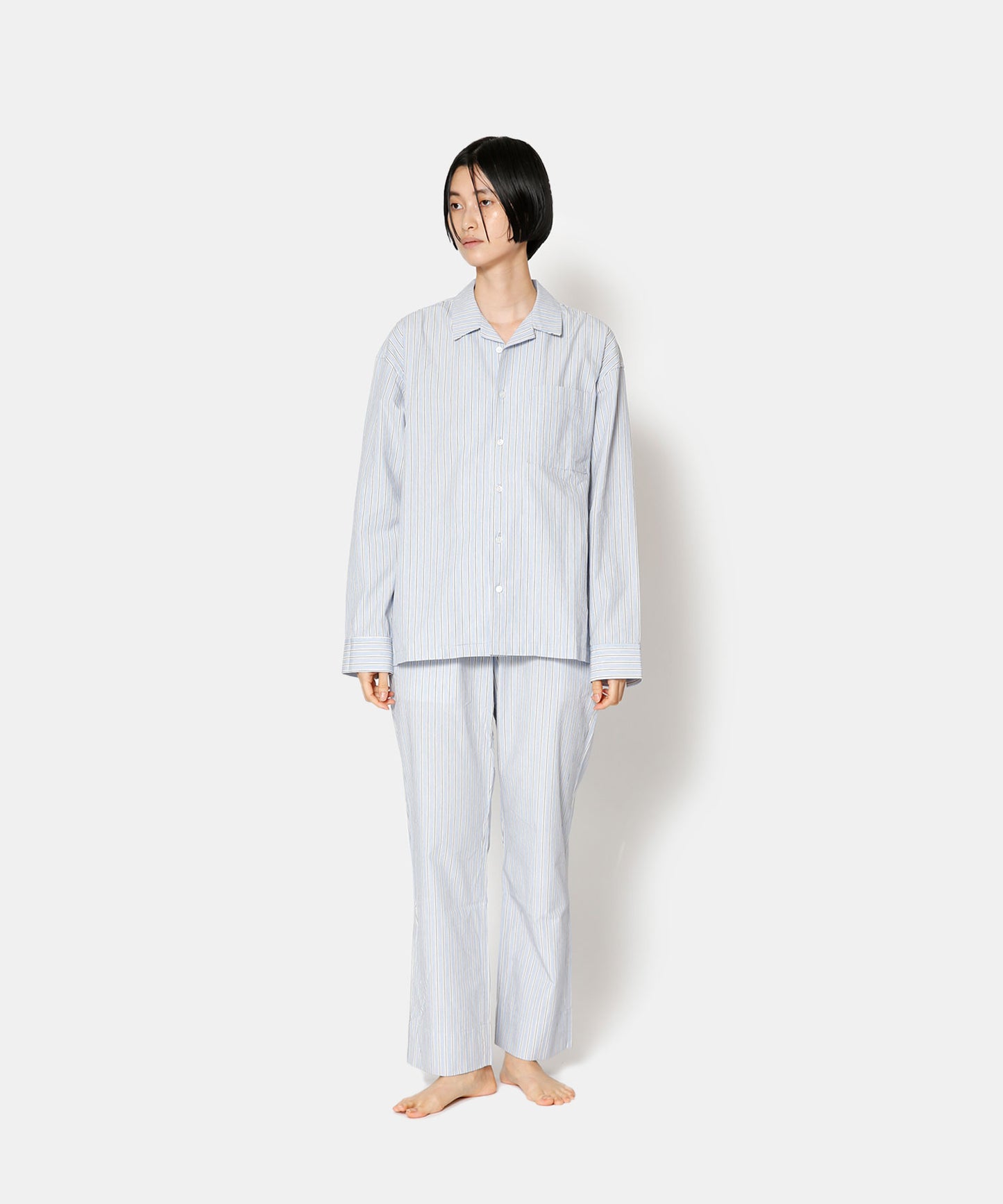 Organic Cotton Stripe Shirt & Pants