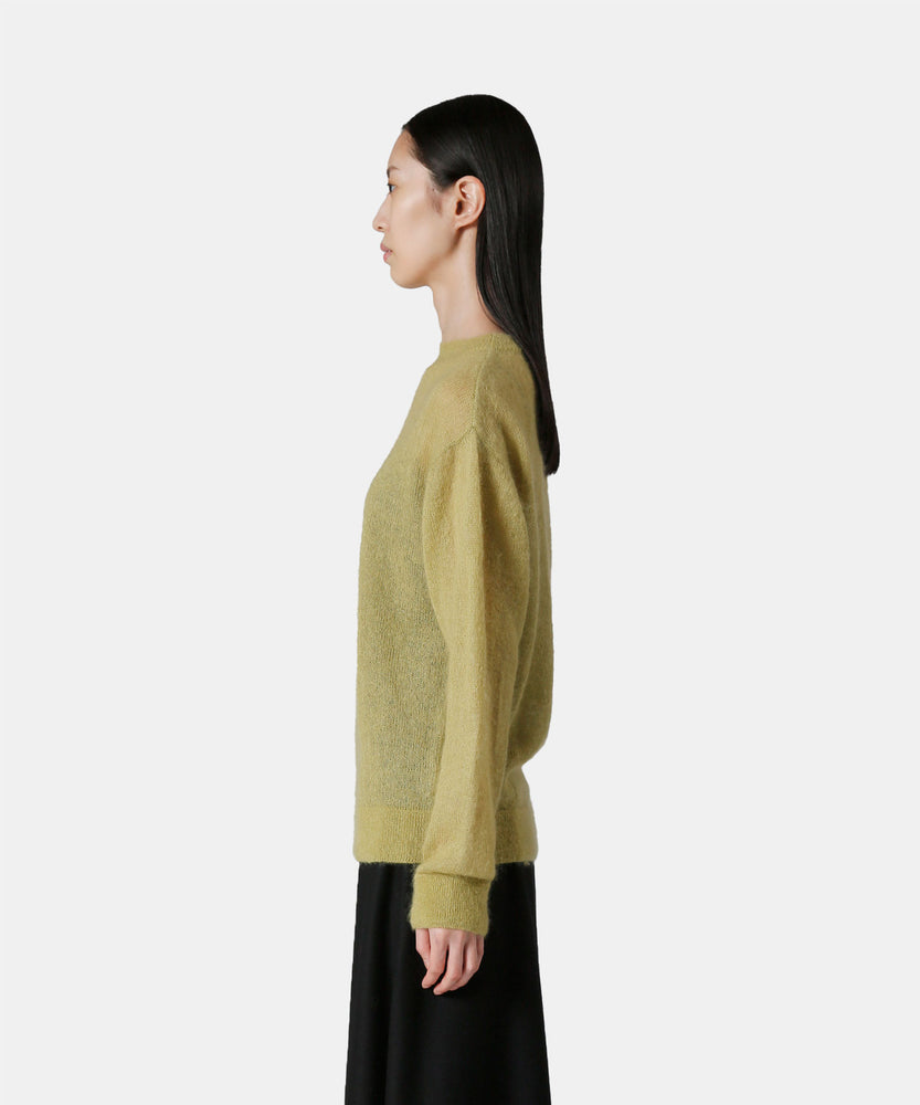 UNDECORATED Mohair Silk Knit Top