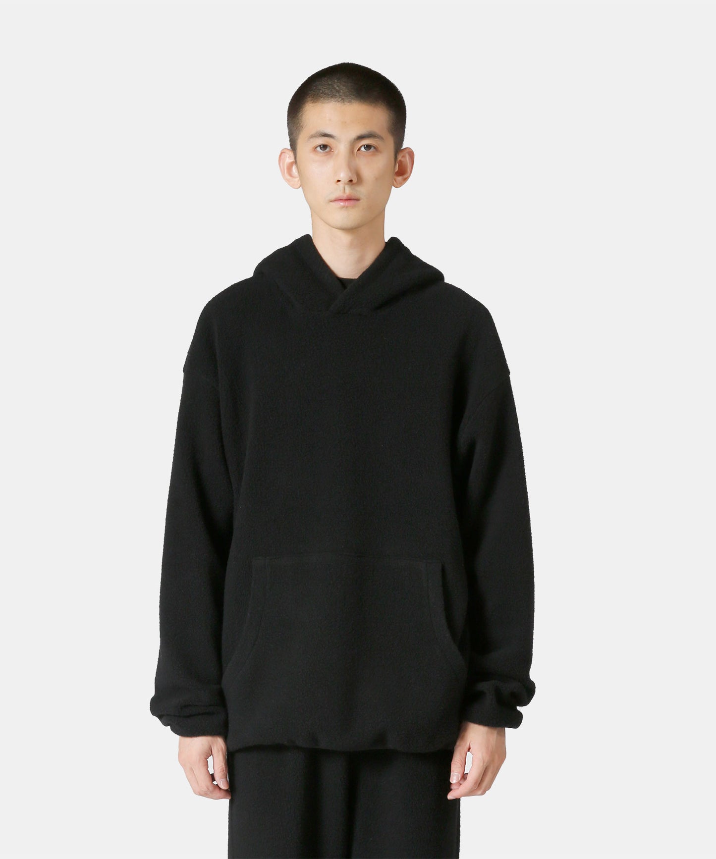 Super140s Wool Fleece Parka