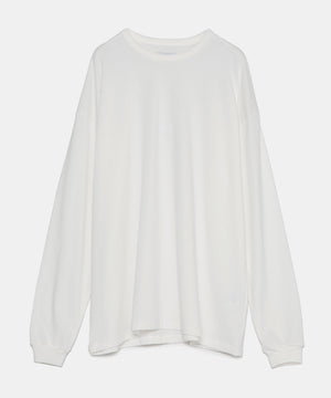 
            
                Load image into Gallery viewer, Recycle Organic Cotton  Compact Terry L/S T-Shirt
            
        