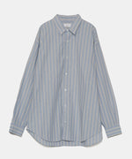 Washed Cotton Stripe L/S Shirt