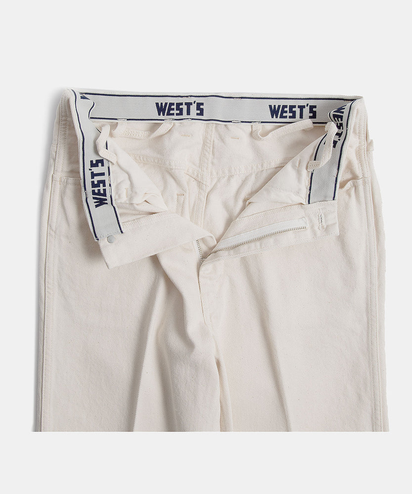 Organic Cotton Denim Pants w / WESTOVERALLS