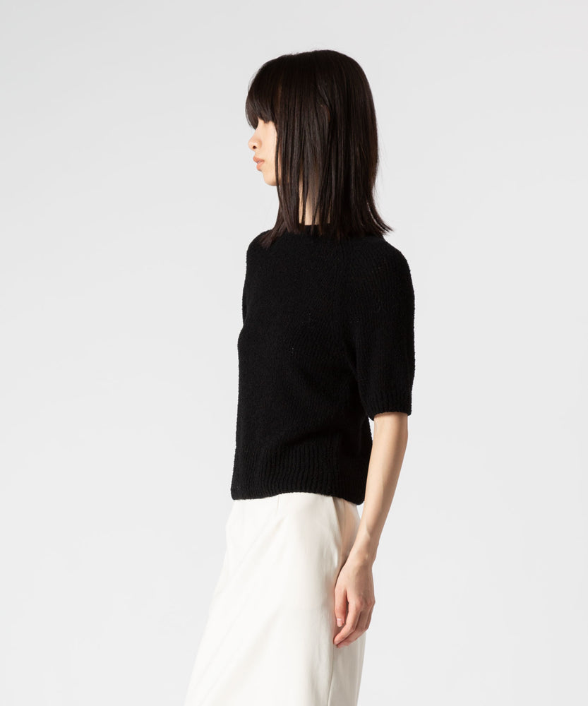 Cotton Rayon Loop Knit Top