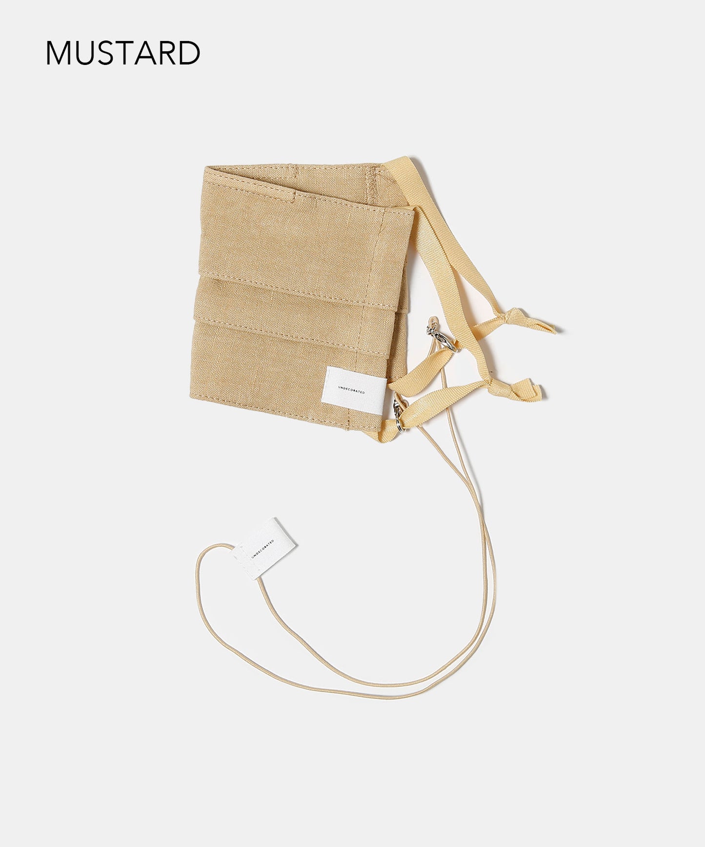 Linen/Cotton Face Mask Type 1 with Band
