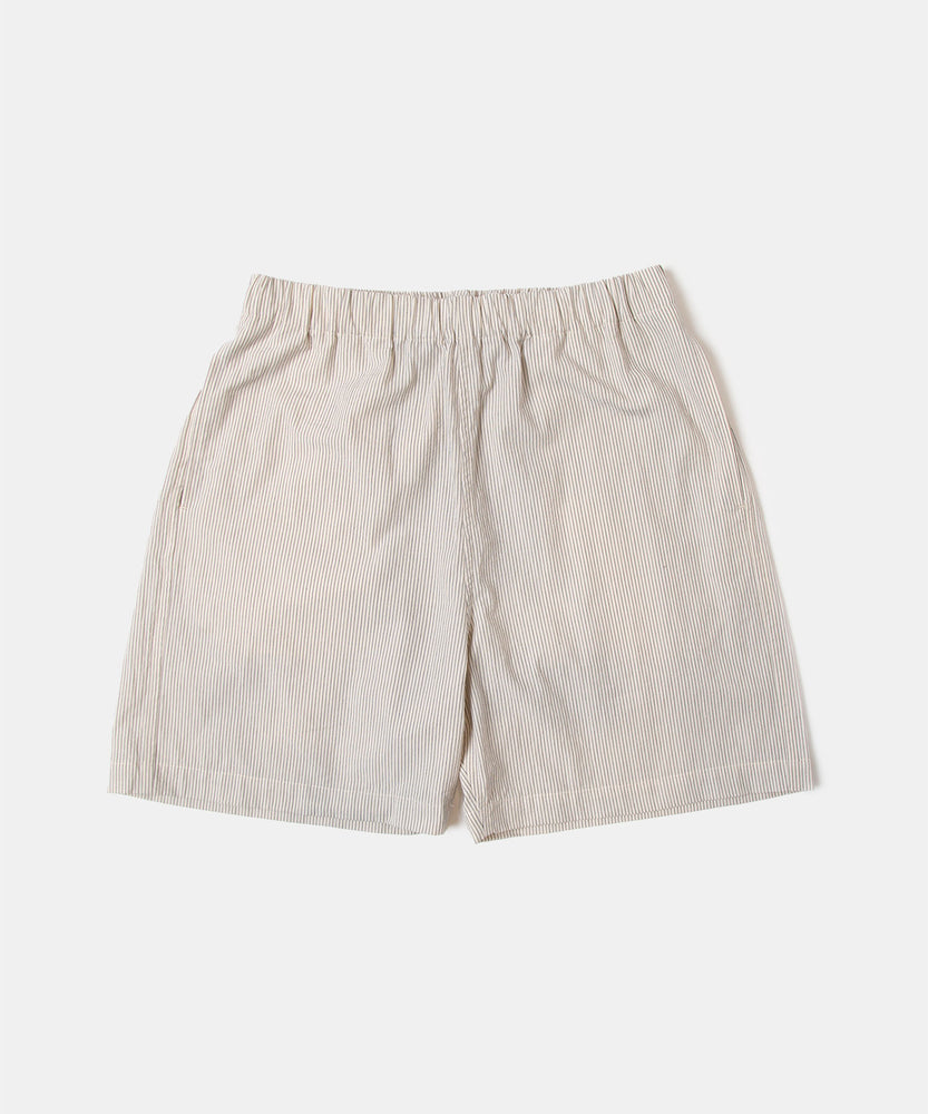 Organic Cotton Stripe Shorts