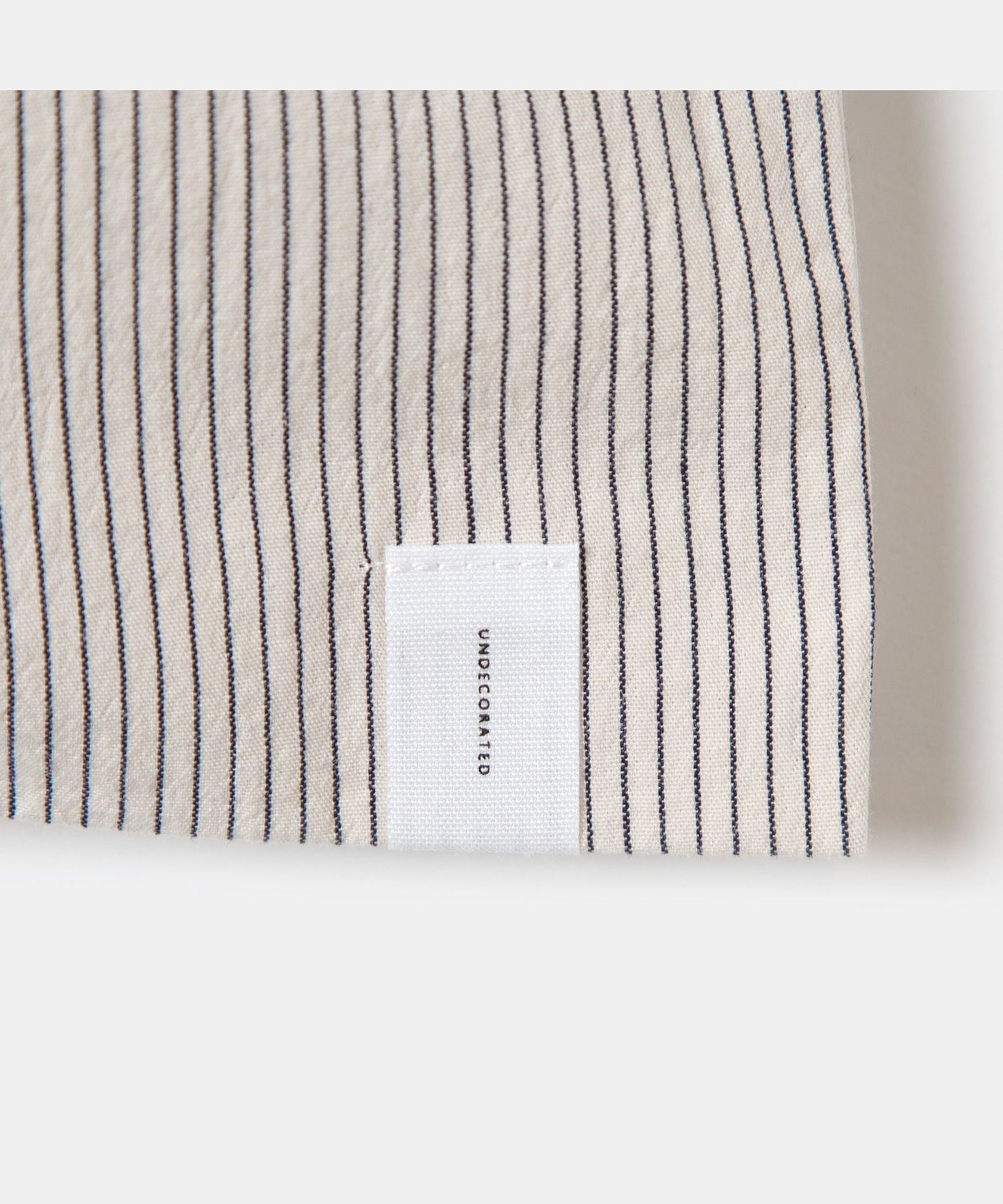 Organic Cotton Stripe Short Sleeve Shirt